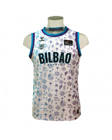 Camiseta baloncesto Bilbao Basket, hummel ⭐️ 2021-22 ACB