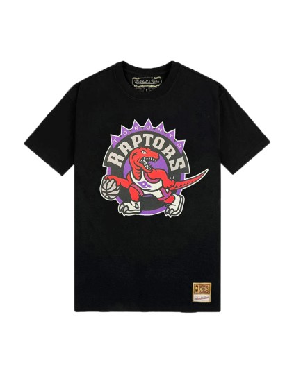 Camiseta NBA Team Logo Tee Toronto Raptors Negra