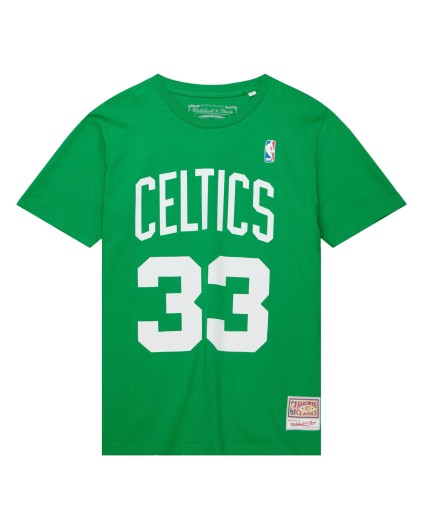 Camiseta N&N NBA Larry Bird Boston Celtics